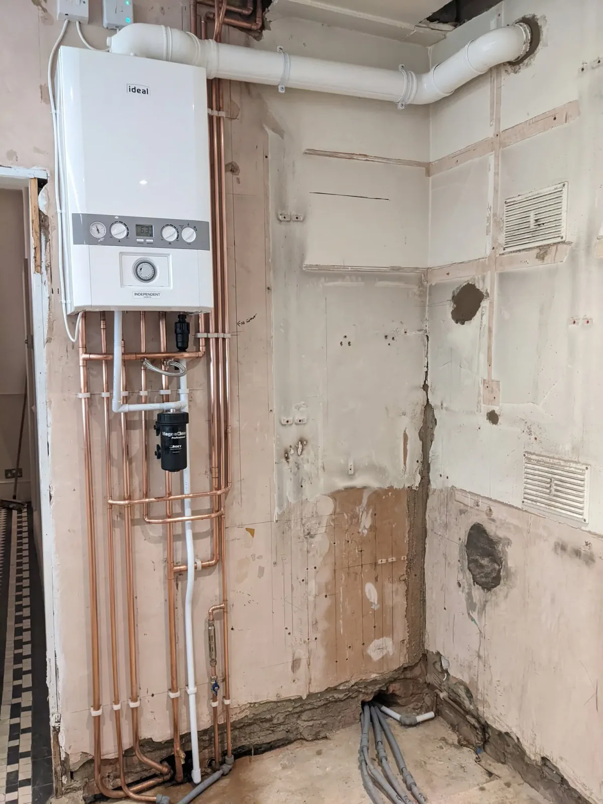 Recent Plumbed Heating Project
